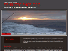 Tablet Screenshot of fishingscience.org